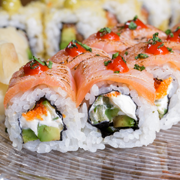 Sushi Roll With Salmon